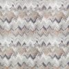 black-grey geometric jacquard fabric from Romo