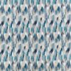 blue contemporary embroideried fabric from Romo