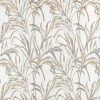 white botanical embroideried fabric from Romo