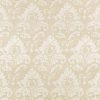 white traditional jacquard fabric from Romo