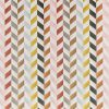 multicolour geometric velvet-chenille fabric from Romo