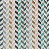 green geometric velvet-chenille fabric from Romo