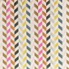 multicolour geometric velvet-chenille fabric from Romo