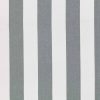 black-grey striped cotton fabric from Romo