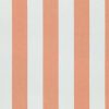orange striped cotton fabric from Romo
