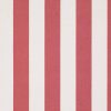 red striped cotton fabric from Romo