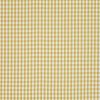 yellow checked cotton fabric from Romo