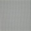 black-grey checked cotton fabric from Romo