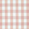 pink checked cotton fabric from Romo