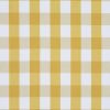 yellow checked cotton fabric from Romo