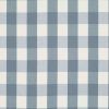 black-grey checked cotton fabric from Romo