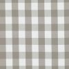 black-grey checked cotton fabric from Romo