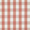 red checked cotton fabric from Romo