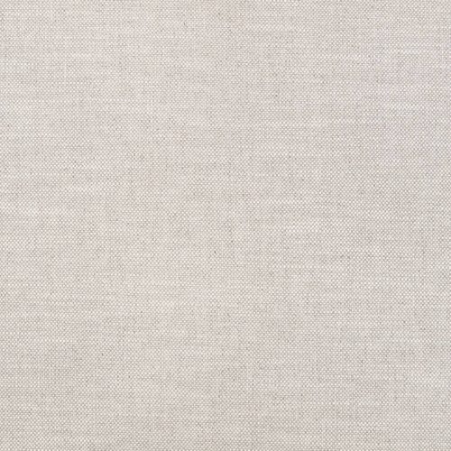 Kensey Fabric - Quill by white plain woven fabric from Romo