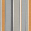 multicolour striped linen fabric from Romo