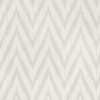 brown geometric voile-sheer fabric from Romo