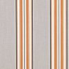 orange striped woven fabric from Romo