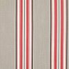 red striped woven fabric from Romo