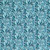 blue botanical velvet-chenille fabric from Romo