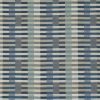 blue contemporary woven fabric from Romo