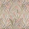 multicolour botanical embroideried fabric from Romo