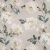 black-grey botanical printed fabric from Romo