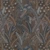 multicolour botanical embroideried fabric from Romo
