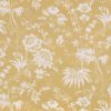 yellow botanical printed fabric from Romo