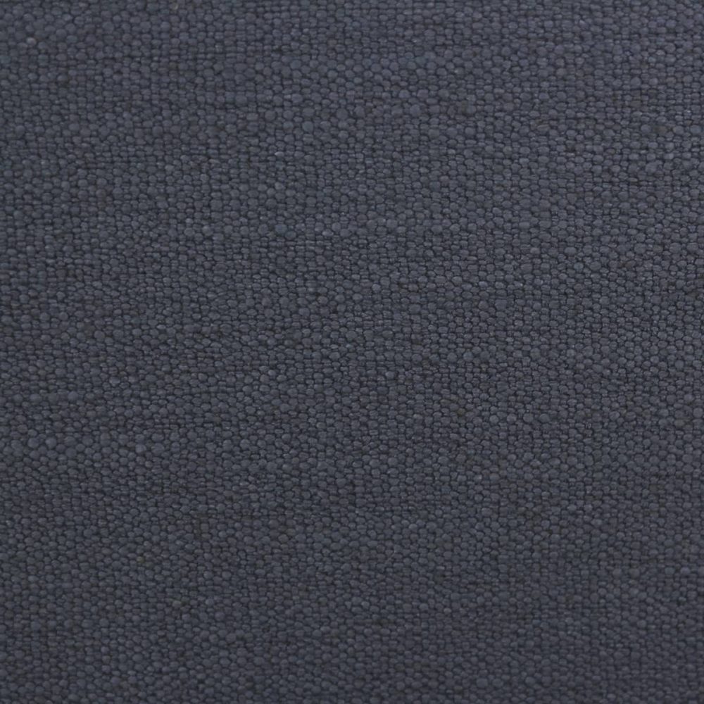 Ruskin Fabric - Lead by blue plain woven fabric from Romo