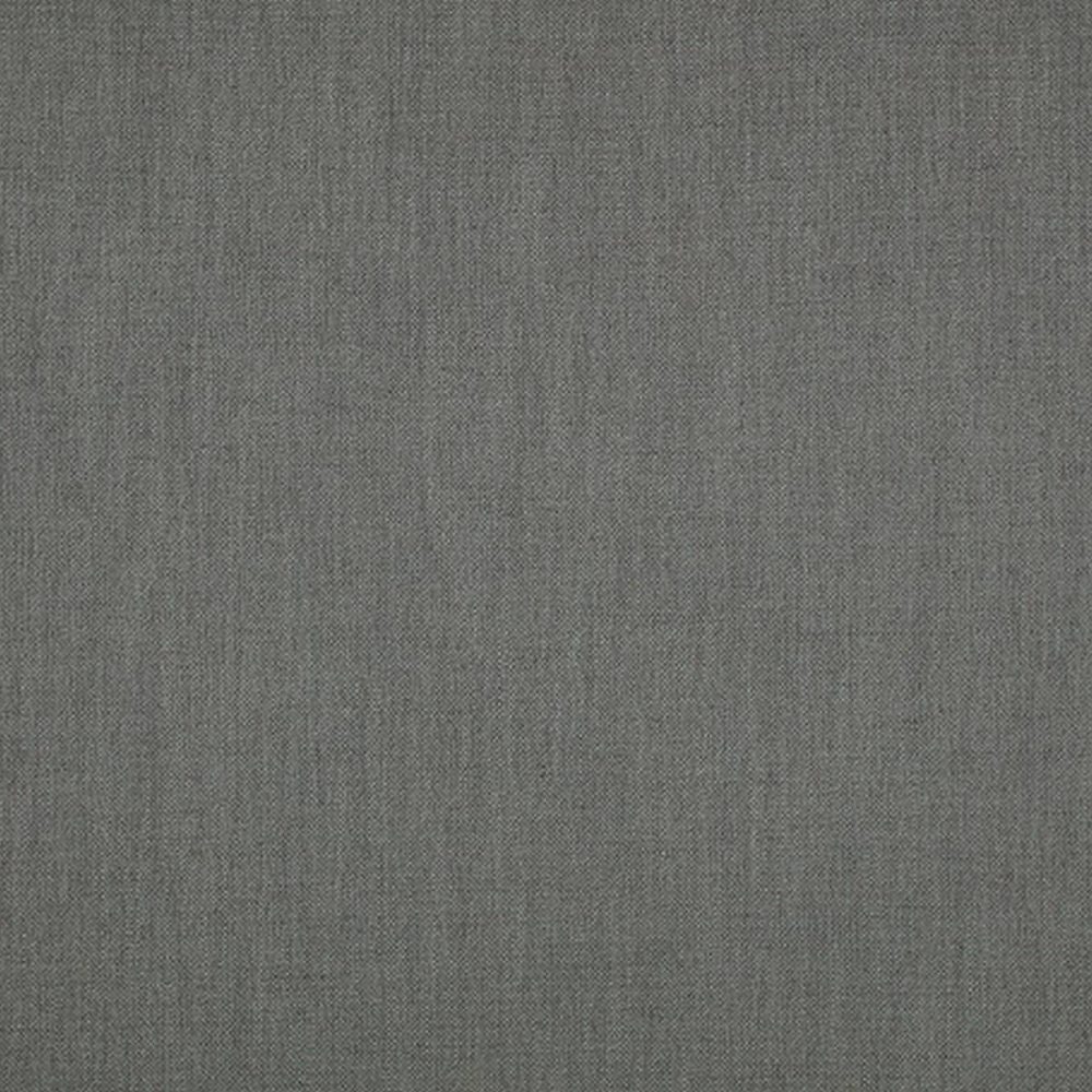 Ruskin Fabric - Polar by black-grey plain woven fabric from Romo