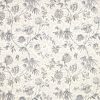 blue botanical linen fabric from Ralph Lauren