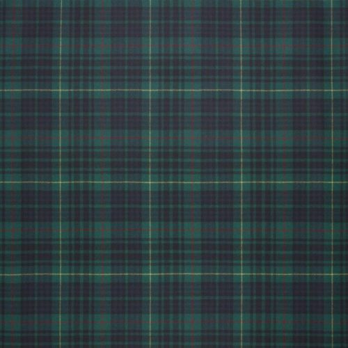 Keighley Tartan Fabric - Dark Green by green checked woolen fabric from Ralph Lauren