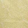 white botanical embroideried fabric from Porter & Stone