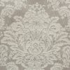 brown botanical jacquard fabric from Porter & Stone