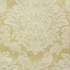 white botanical jacquard fabric from Porter & Stone
