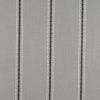 black-grey striped embroideried fabric from Porter & Stone