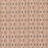 orange geometric jacquard fabric from Porter & Stone