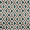 black-grey geometric velvet-chenille fabric from Porter & Stone