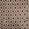brown geometric velvet-chenille fabric from Porter & Stone