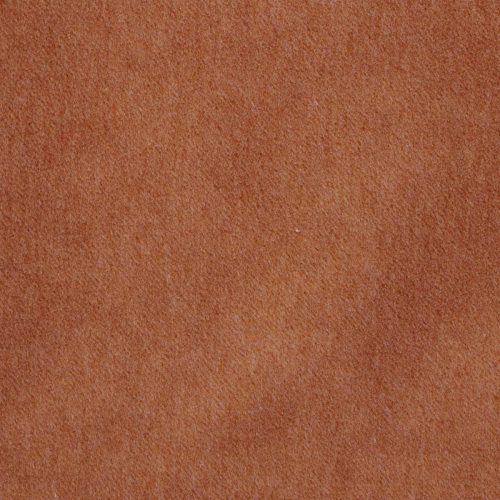 Savona Fabric - Papaya by red plain velvet-chenille fabric from Kai