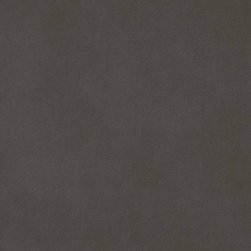 Savona Fabric - Otter by black-grey plain velvet-chenille fabric from Kai