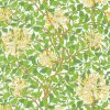 green botanical wallpaper from william morris & co
