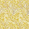 yellow botanical wallpaper from william morris & co