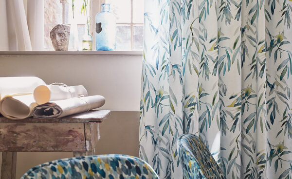 Elvey Fabric - Eucalyptus from