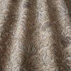 brown botanical velvet-chenille fabric from iLiv