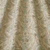 brown botanical embroideried fabric from iLiv