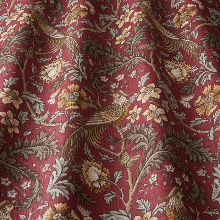 Oakmere Fabric - Carmine swatch