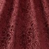 red traditional jacquard fabric from iLiv