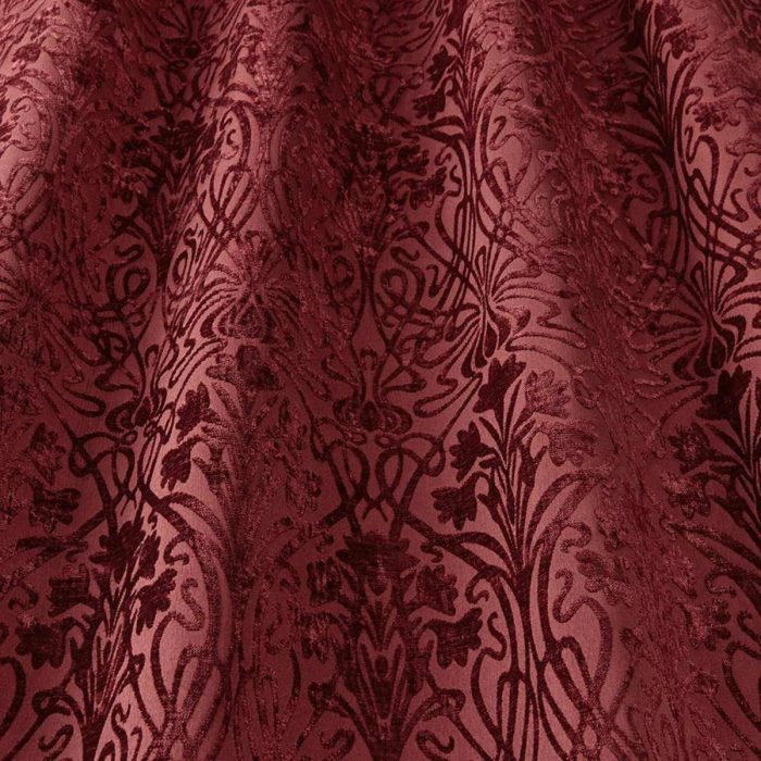 Tiverton Fabric - Carmine swatch