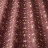 red botanical cotton fabric from iLiv